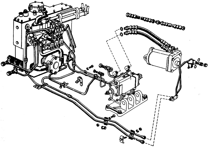 Гидроагрегаты и арматура (общий вид) Трактор МТЗ 80